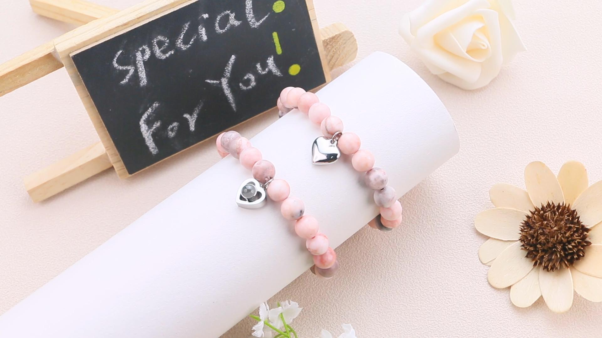 Bead Bracelet Boyfriend And Girlfriend Promise Bracelets To My