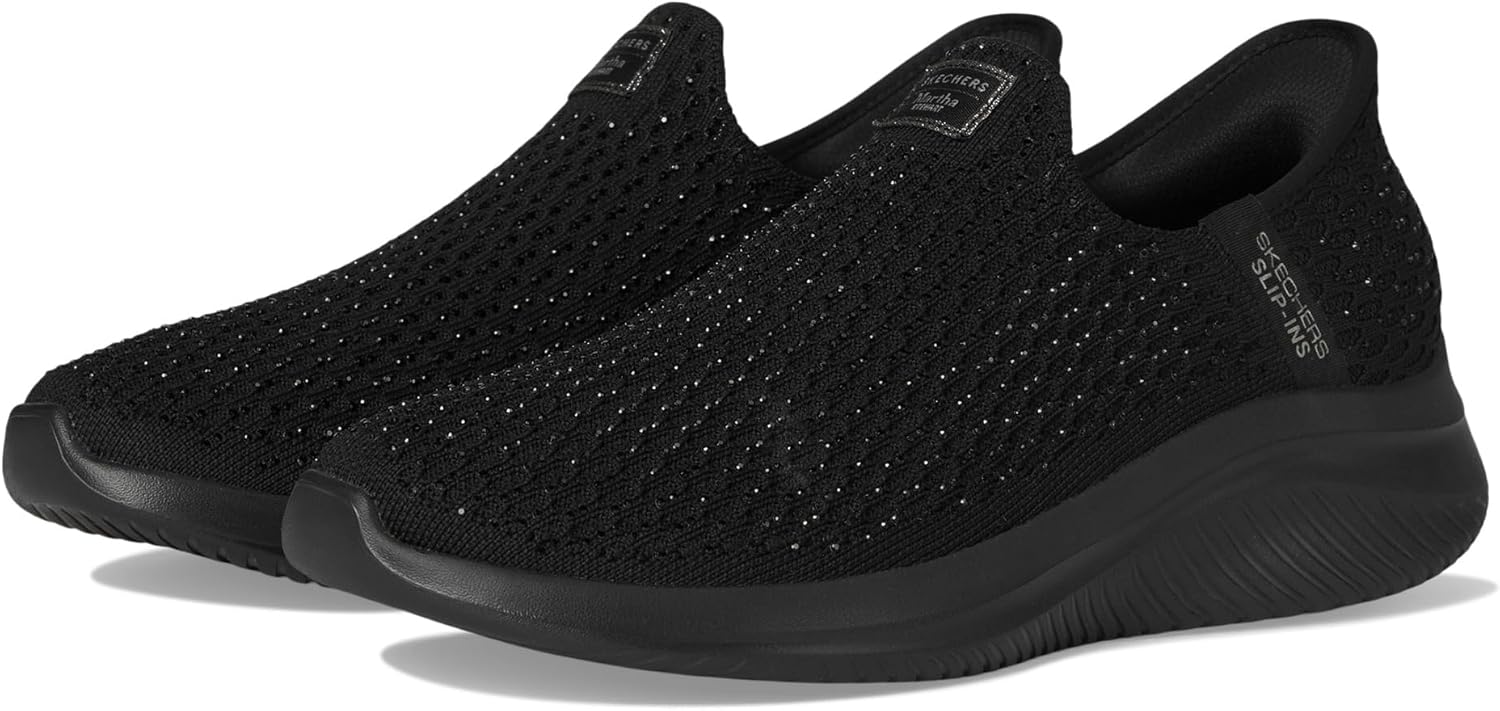 Skechers レディース Martha Stewar Ultra Flex 3.0-Dazzling ハンズフリー スリッポン