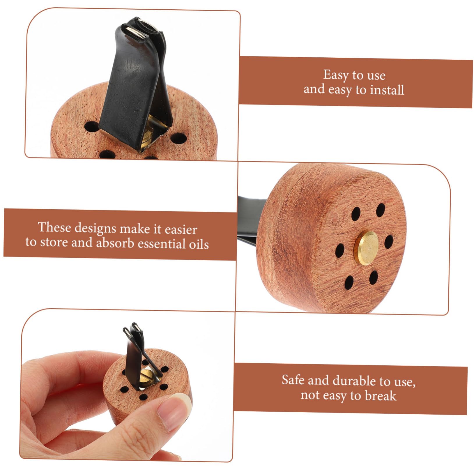 minkissy 6 Piezas Difusor De Coche Difusor De Perfume De Coche Difusor De Aceite Esencial Coche Clip Coche Adornar Coche Difusor De Difusor De Fragancia Máquina Portátil