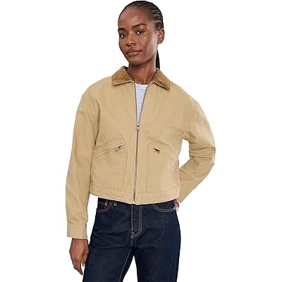 Levis Ladies Cotton Utility Jacket tan