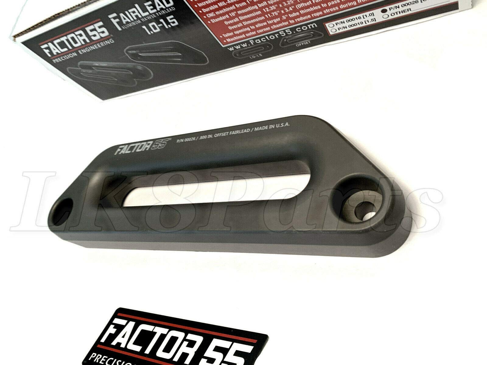 Amazon.co.jp: Factor 55 ホースオフセットフェアリード (厚さ1.5