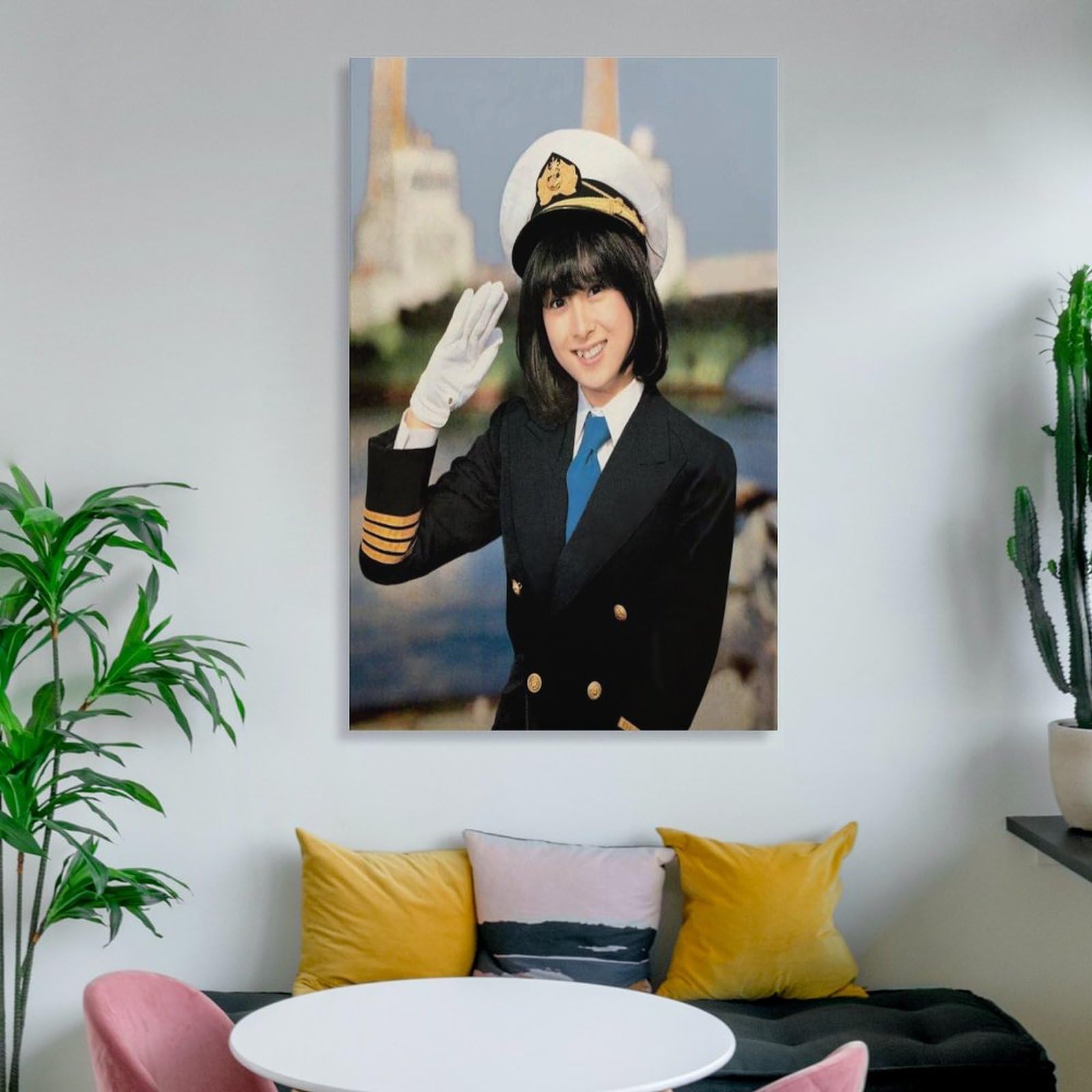 Amazon.co.jp: 河合奈保子 歌手レトロポスター アートパネル