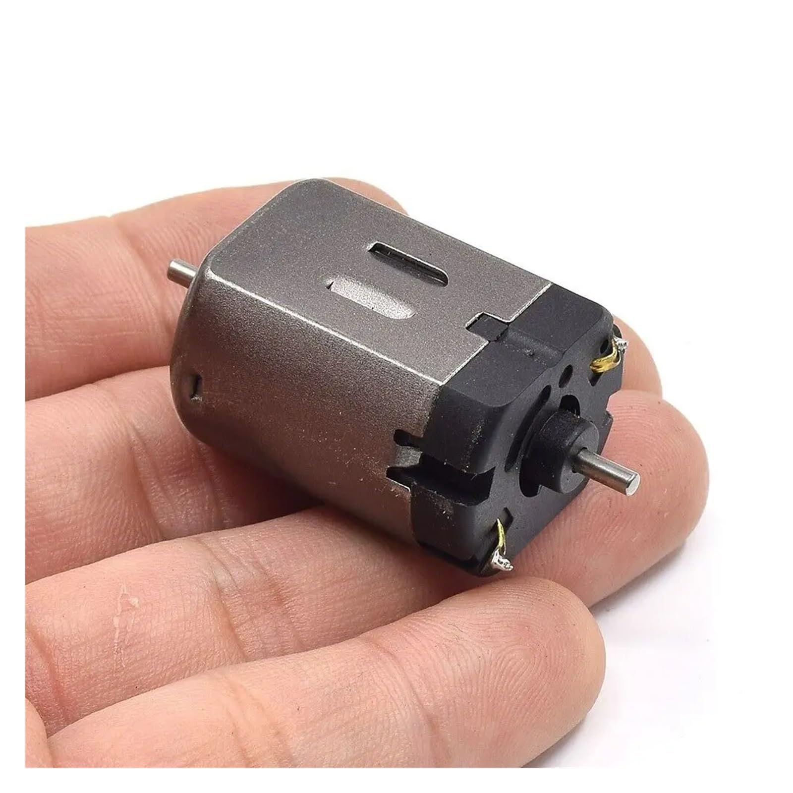 18 mm x 24 mm FC-285 5-Pole Electronic Starter Dual Shaft DC 12V-24V High Speed Toy HO Scale Car Railway Train Modèle DIY
