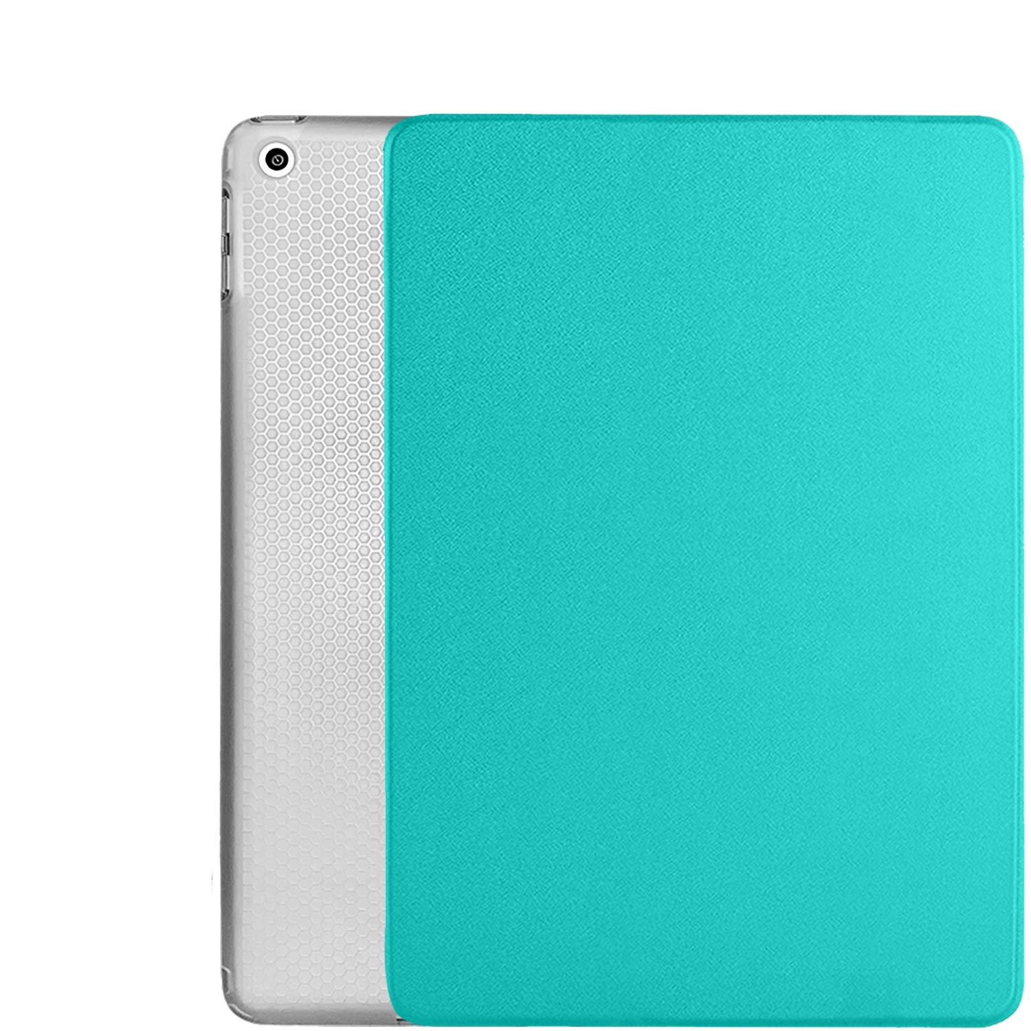 iPad 7.9 Case iPad Mini 3rd / 2nd / 1st Generation Slim Smart Protective Cover with Soft TPU Clear Back & Viewing/Typing Stand for iPad 7.9" iPad Mini 3/2 / 1 Gen Auto Sleep/Wake - Green
