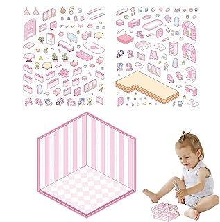 Sionhiuo Autocollants anime | Autocollants de scène d'animaux de dessin animé, collection d'autocollants miniatures pour adultes et