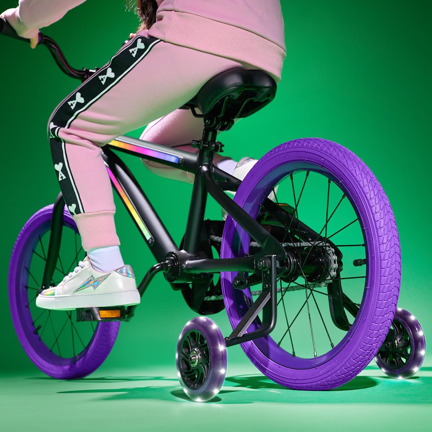 Jetson Light Rider Kids’ Light-up Unisex Bike, LED Light-up Frame, 3 Different Light Modes