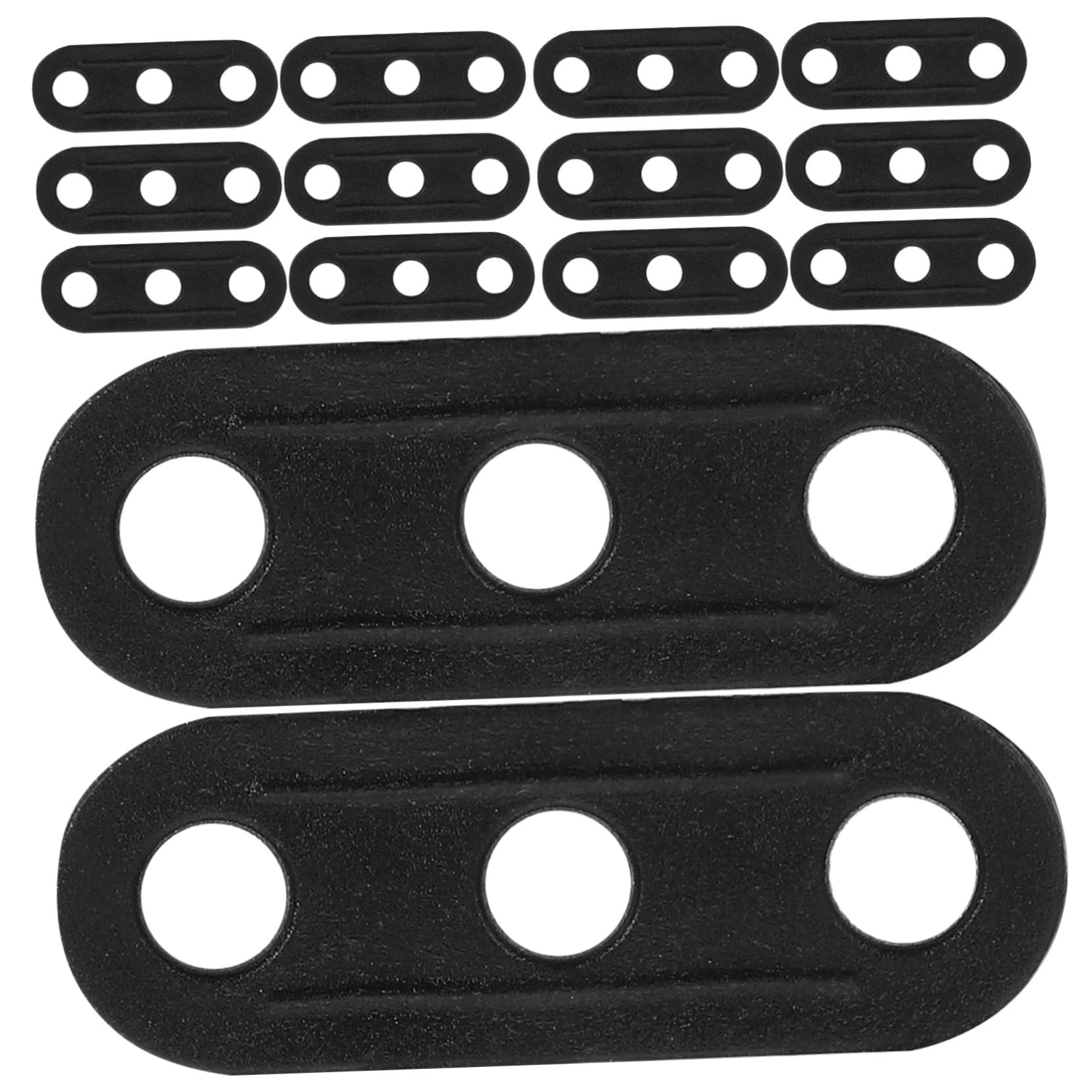 WOONEKY50Pcs tent cord fasteners picnic cord guy rope tensioner guy line cord adjusters tents wind proof rope tensioner rope buckle Tent Buckle tightening tool adjustable plastic