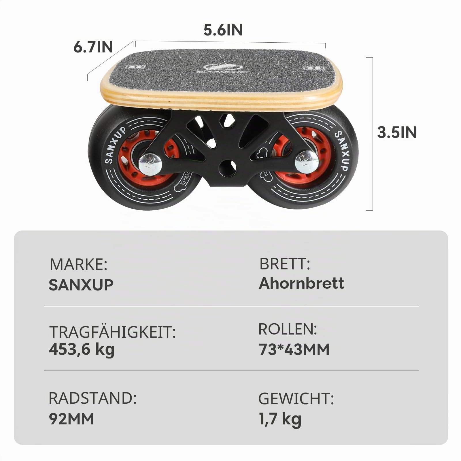 Free Skates, Skates mit geteiltem Skateboard-Design, Aluminium-Legierung, hochelastische Räder und doppelte Radstandhalterung – ultimative Freeskates