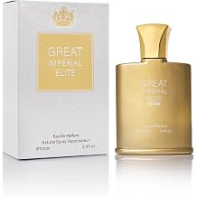 URBAN COLLECTION Great Imperial Elite Cologne for Men, Citrus Marine Fresh Fragrance, Vibrant Bergamot Blackcurrant Iris, Sea Salt Sandalwood Musk, Long Lasting Masculine Luxury Scent 3.4 oz / 100ml