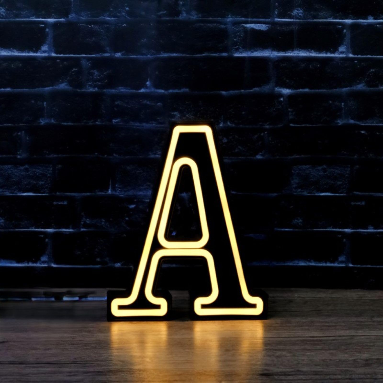 Jemnpela LED Marquee Letter Number Sign Lights Glitter Light Up Alphabet Figure Night Light for Birthday Party Wedding Home Bar Holiday Wall Decoration