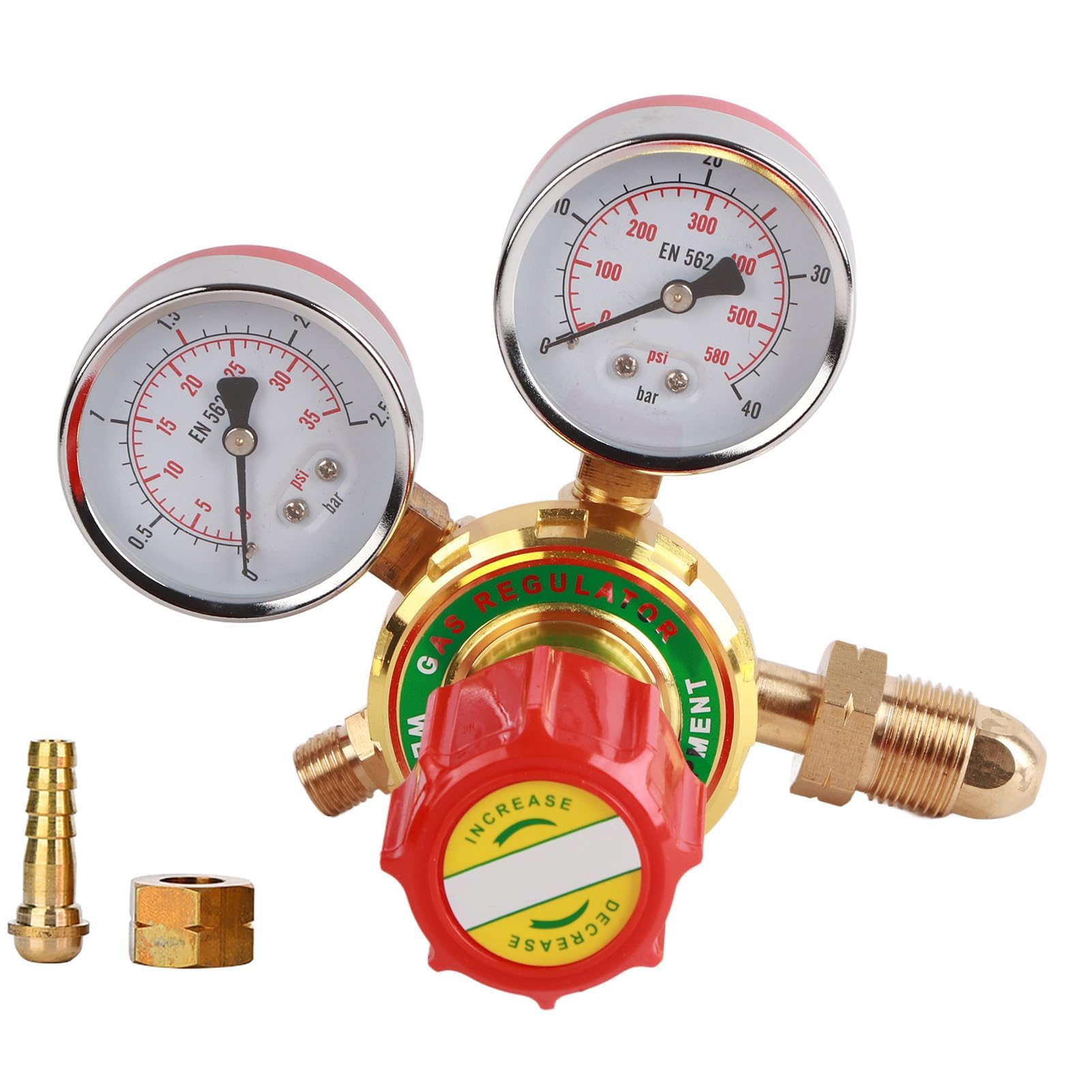 Jauge d'Acétylène Régulateur de Gaz Acétylène Réducteur de Pression de Gaz Réducteur de Pression de Gaz Acétylène Réducteur de Pression pour Kit de Coupe de Soudage au Chalumeau