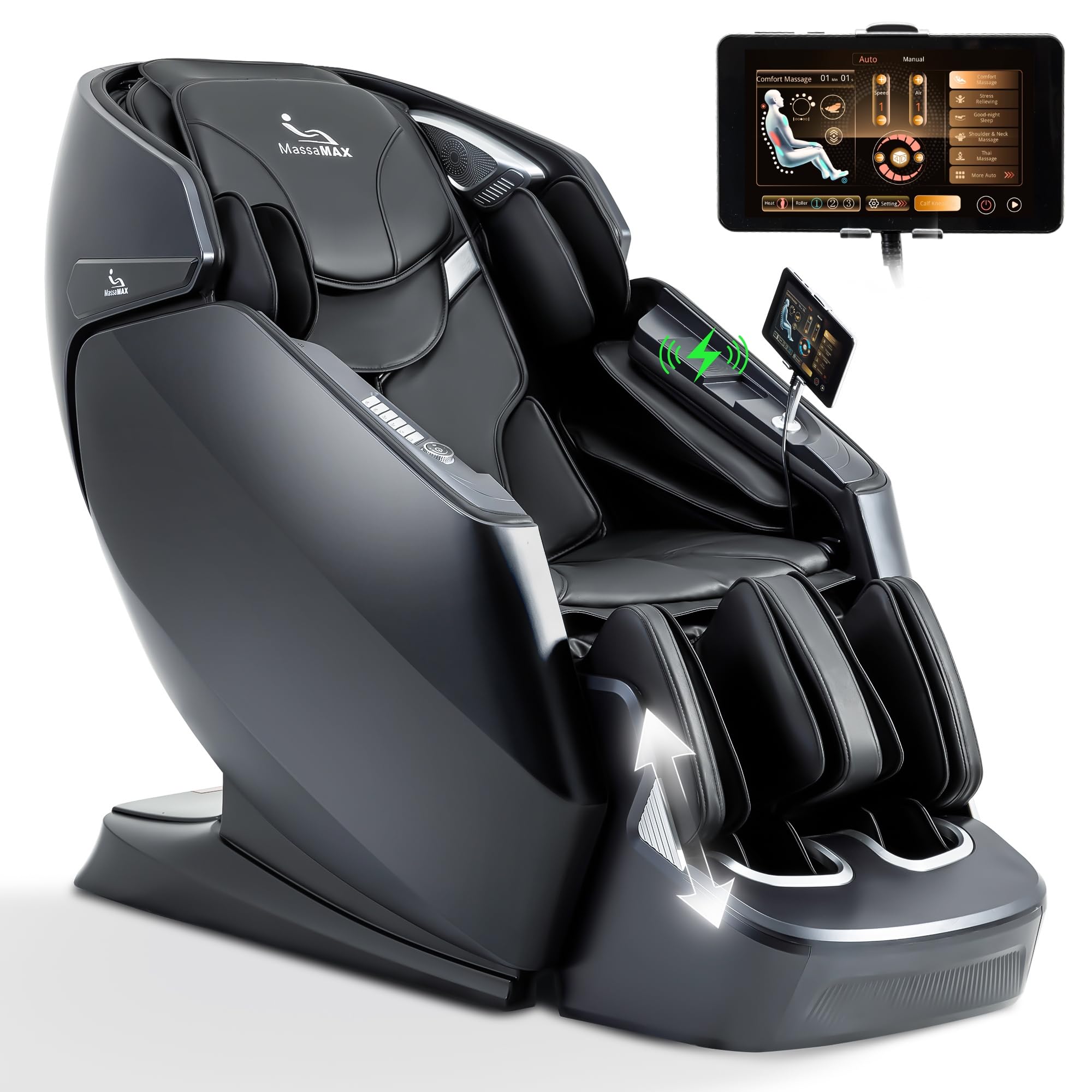 邦楽 masamania Amazon.com: MassaMAX A675 4D Massage Chair, 2026 with 125°–167