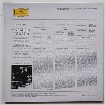 クラシック CD Carl Orff/Gundula Janowitz/Gerhard Stolze/Dietrich Fischer-Dieskau, Chor Der Deutschen Oper Berlin MjEtNDE3MS5qcGVn.jpeg