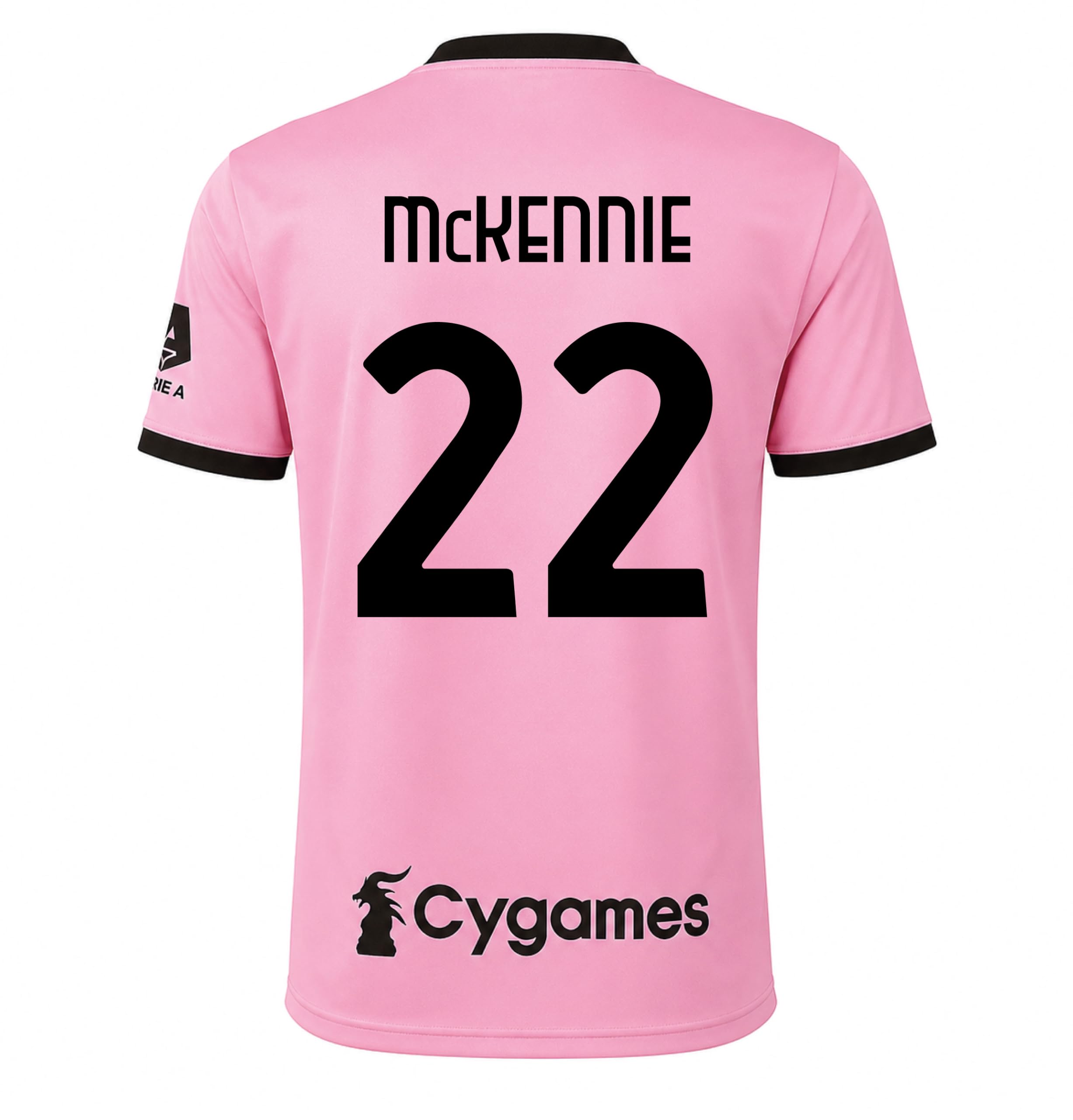 Maglia Rosa McKennie 22 Replica Ufficiale 2026-2027 Adulto e Bambino