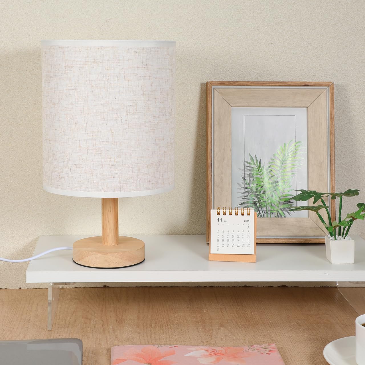 DOITOOL Abat-Jour En Lin Pour Lampadaire Et Lampe De Table 7.87 X 5.51 X 5.51 Pouces Abat-Jour Moderne Lavable Pour Éclairage Intérieur Et Décoration
