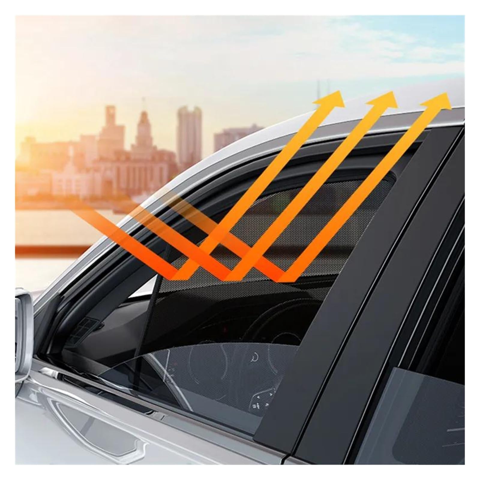 Pare-Soleil Voiture pour Mercedes pour Benz pour GLB pour EQB pour 2019-2023 Pare-Soleil Voiture Bouclier Pare-Soleil Visière Avant Rideau Pare-Soleil Fenêtre Voiture (Taille : 3PCS)