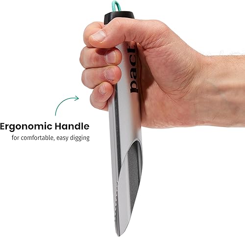 Miniatura 4 de PACT Pala de mochilero al aire libre paleta de aluminio ligera, esencial para mochileros, camping, senderismo - Galería de mochilero galardonada