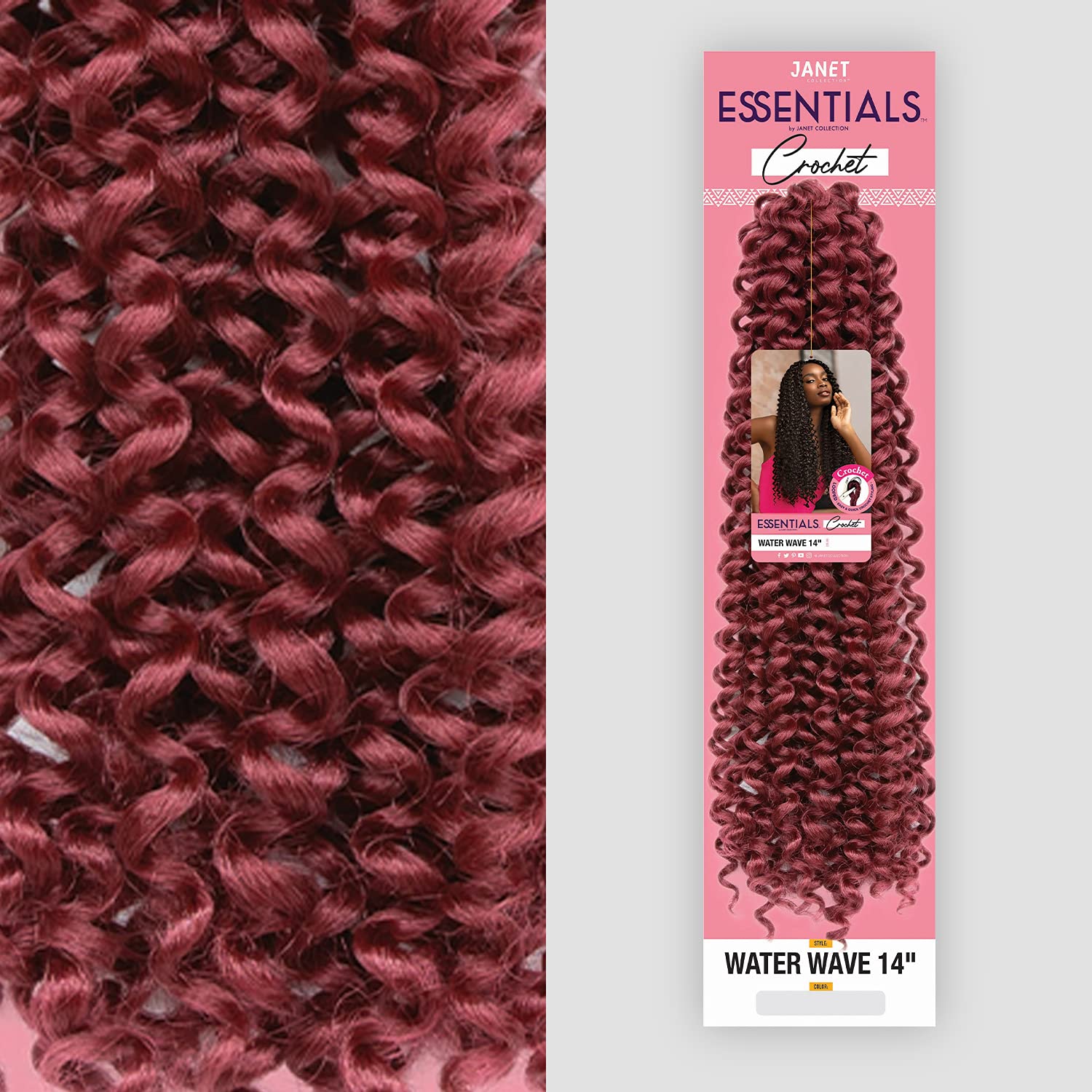 Amazon.com : Janet Collection Crochet Braids Essentials Water Wave