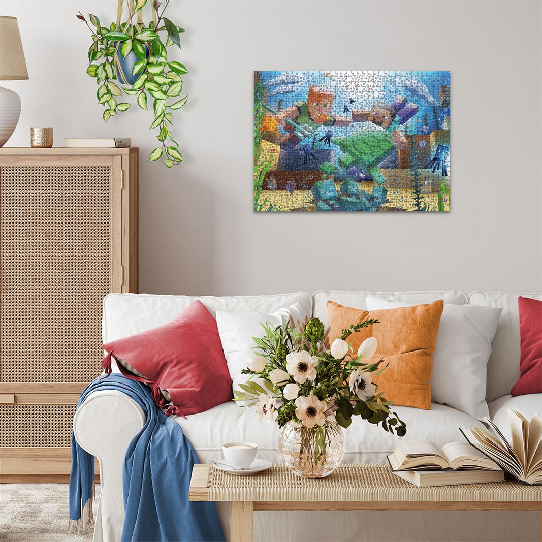 Ravensburger - Puzzle Tom & Jerry per Adulti e Ragazzi, 1000 Pezzi, Idea Regalo per Lei o Lui, 70x50 cm