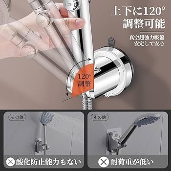 中古品 多機能シャワーヘッド 壁付けタイプ 71SUjELdYIL._UF350,350_QL80_.jpg