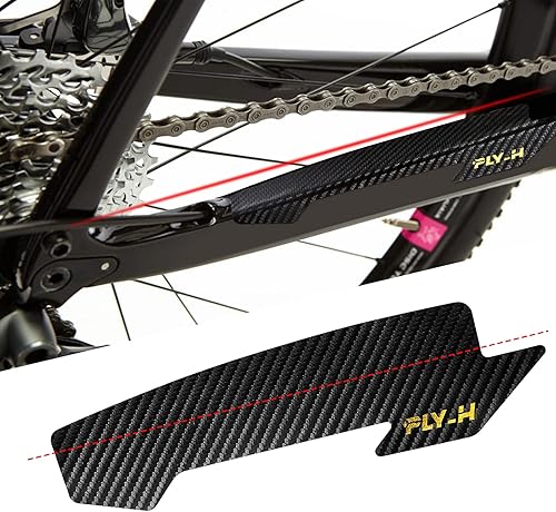 Miniatura 5 de FLY_H Adhesivo de protección para marco de bicicleta, cinta protectora para cadena de bicicleta, protector de cadena de bicicleta, calcomanías de
