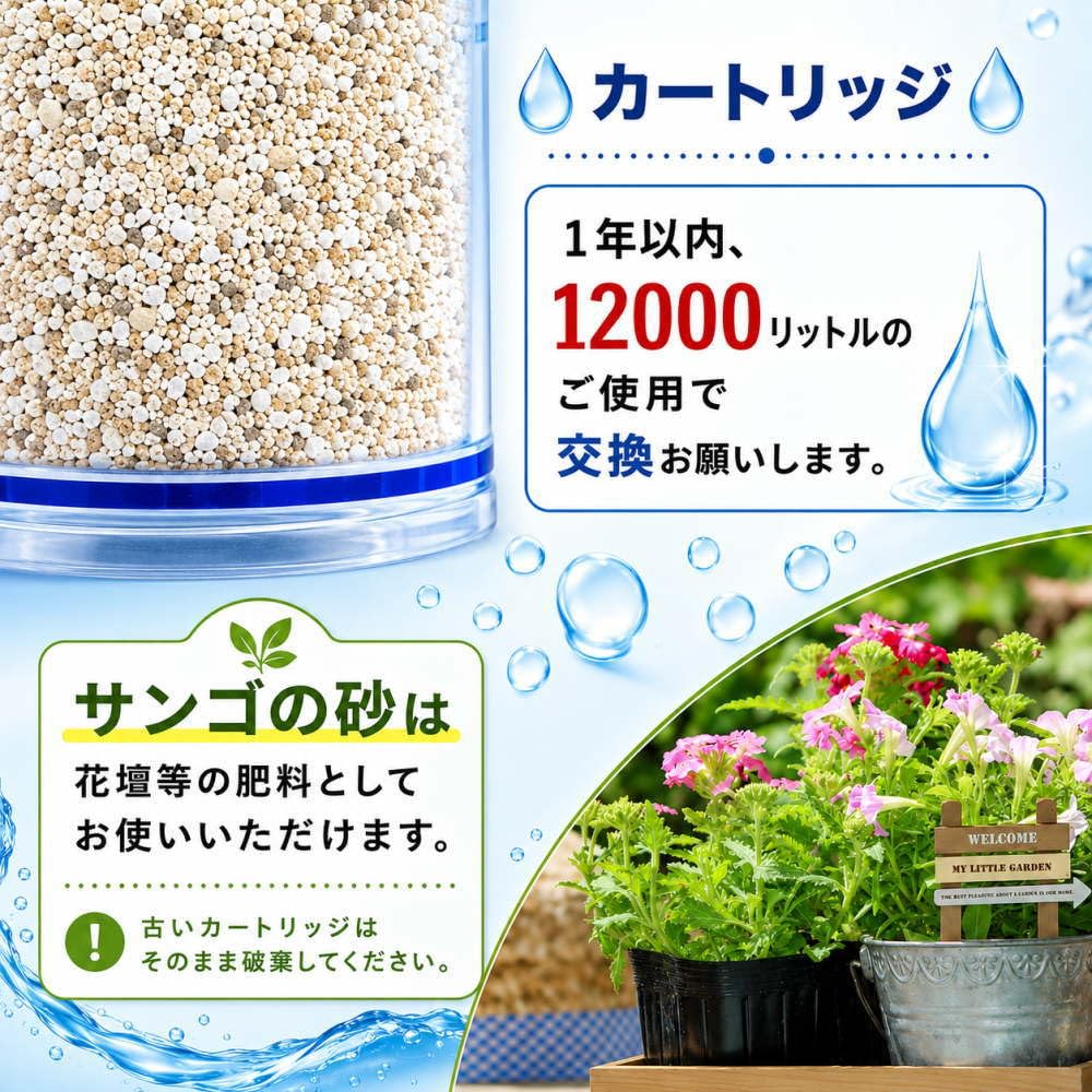 Amazon | 海人ぬ宝 うみんちゅのたから カートリッジ 抗菌剤 交換用