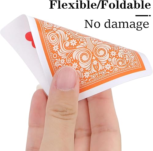 Miniatura 10 de Cartas de juego, barajas de cartas, 2 cartas para adultos, cartas de póquer profesionales, tarjetas de tamaño estándar de póquer, juego de cartas