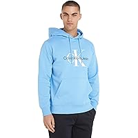 Calvin Klein Seasonal Monologo Regular Hoodie J30J320805, Felpe con Cappuccio