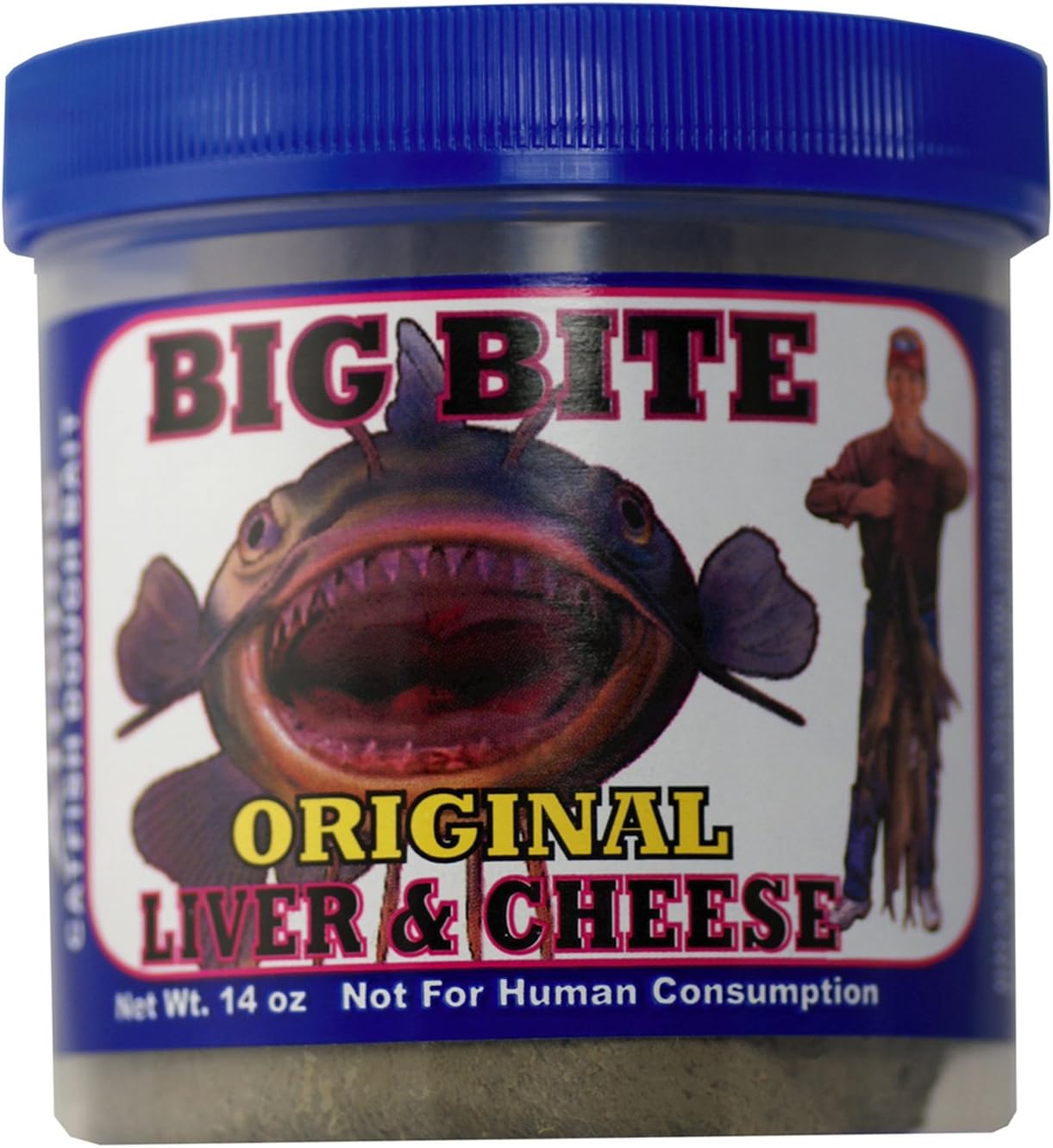 Magic Bait Catfish Original 6 Tubs Cheese Big Bite, 14Ounce