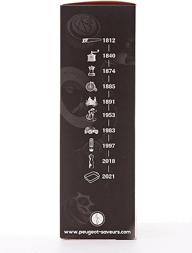 Miniatura 8 de Peugeot Tahiti - Molinillo de pimienta negra y molino de sal blanco de 8 pulgadas