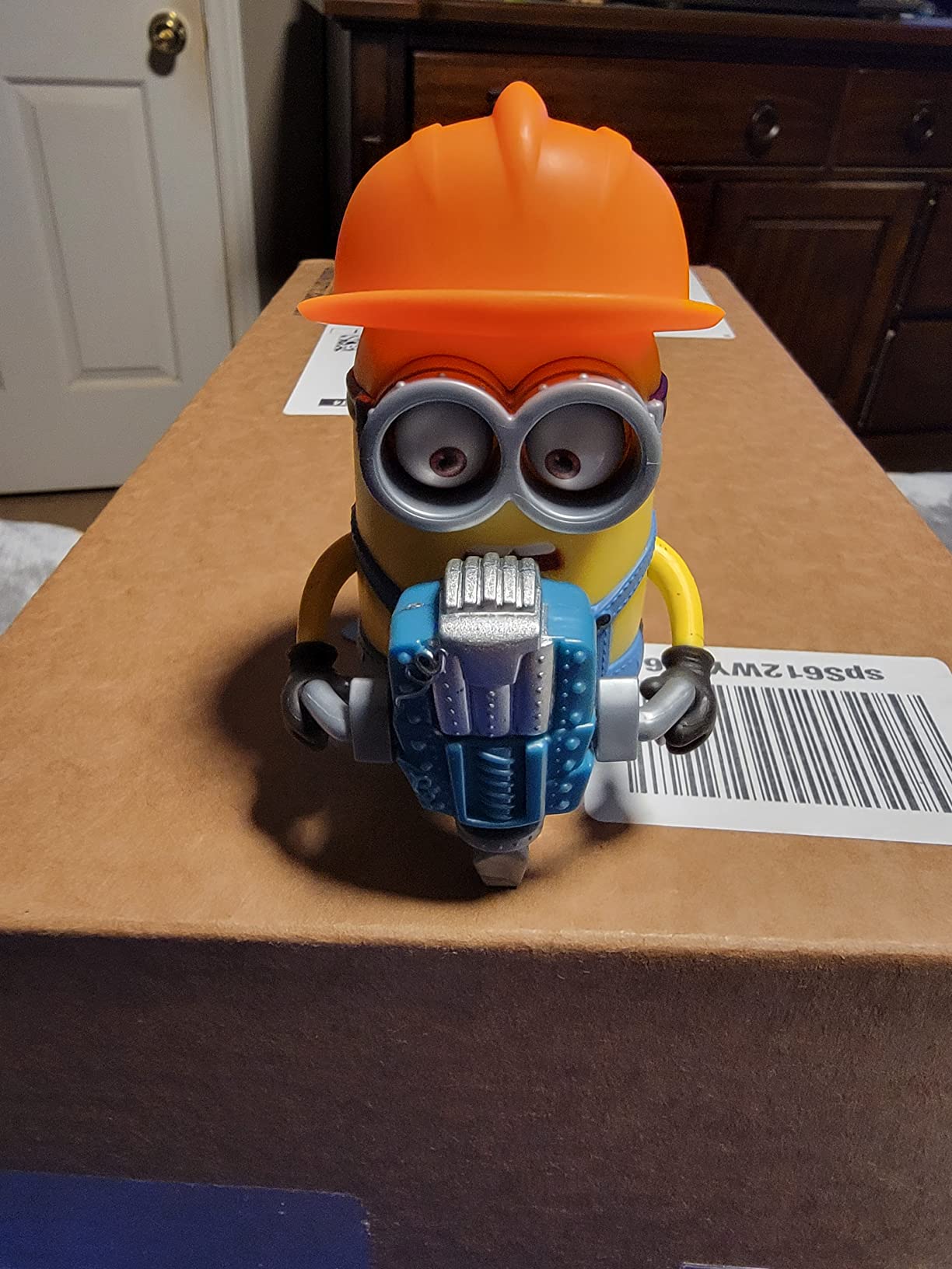 Minions Dave Con Martello Pneumatico – Giocattolo Loud 'N Rowdy, Per Bambini 4+ Anni, GMF03