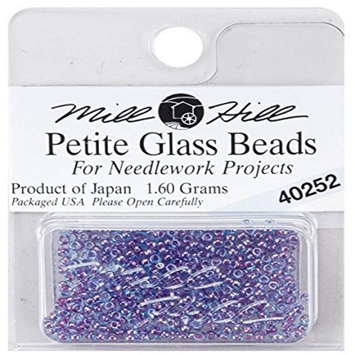 Amazon.com: Mill Hill Petite Glass Seed Beads, Iris : Arts, Crafts