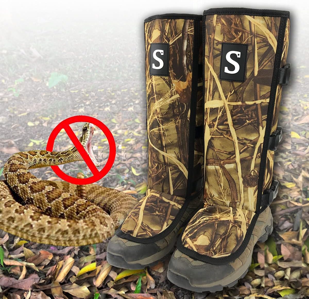 Smarkey Snake Gaiters, Snake Guards Leggings for Snake Bite