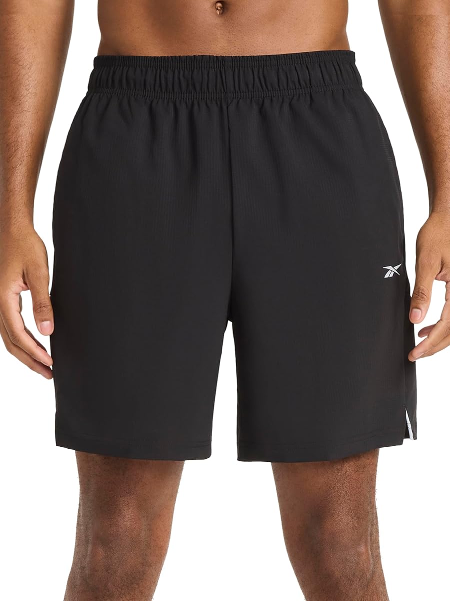 Reebok Men's Jumper Box Texture Woven 7” Short