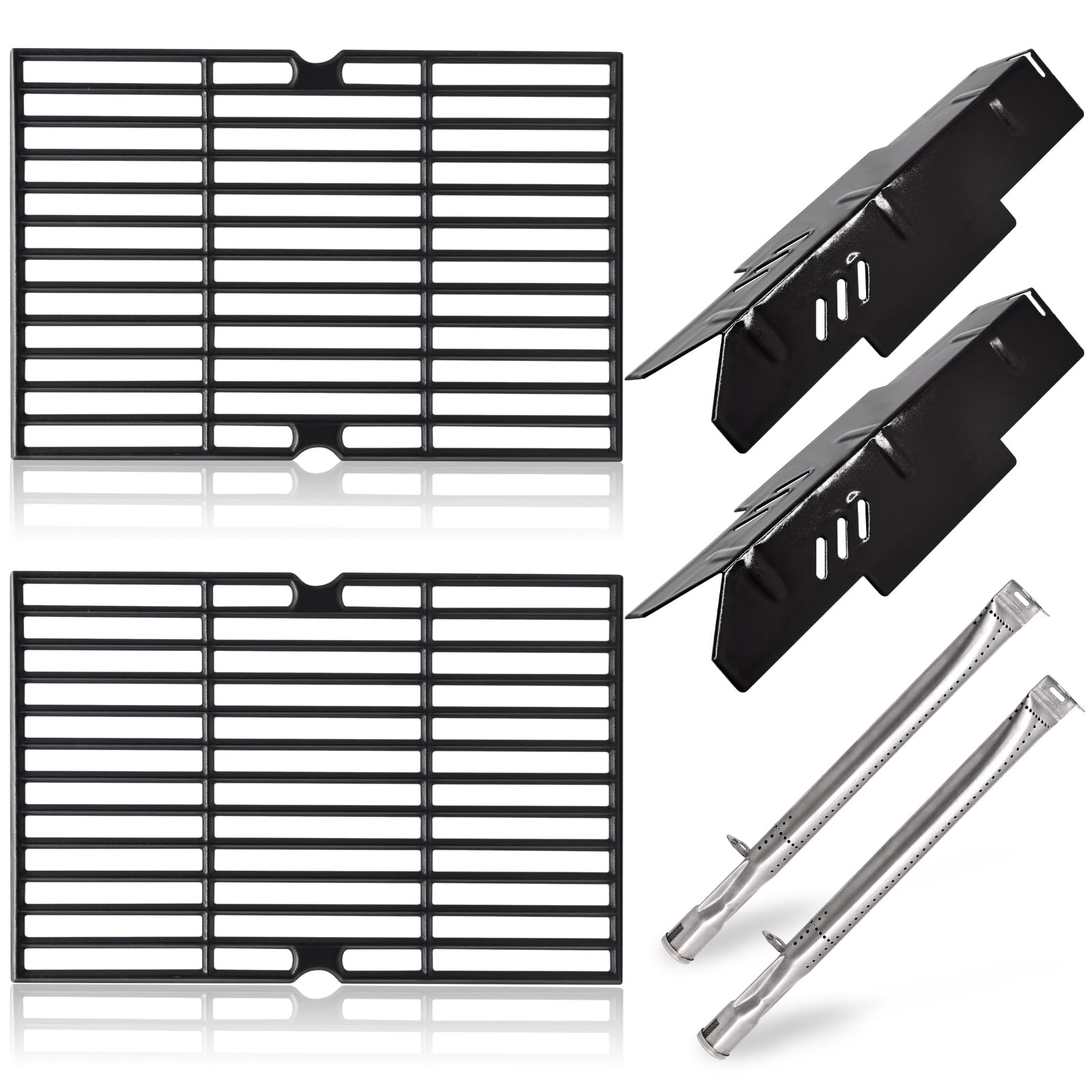 Pièces de rechange robustes Dyna-Glo DGF350CSP-D en fonte et acier pour barbecue longue durée