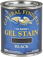 Vista 25 de General Finishes - Tinte en gel base de aceite, 1 cuarto de galón, cereza georgiana