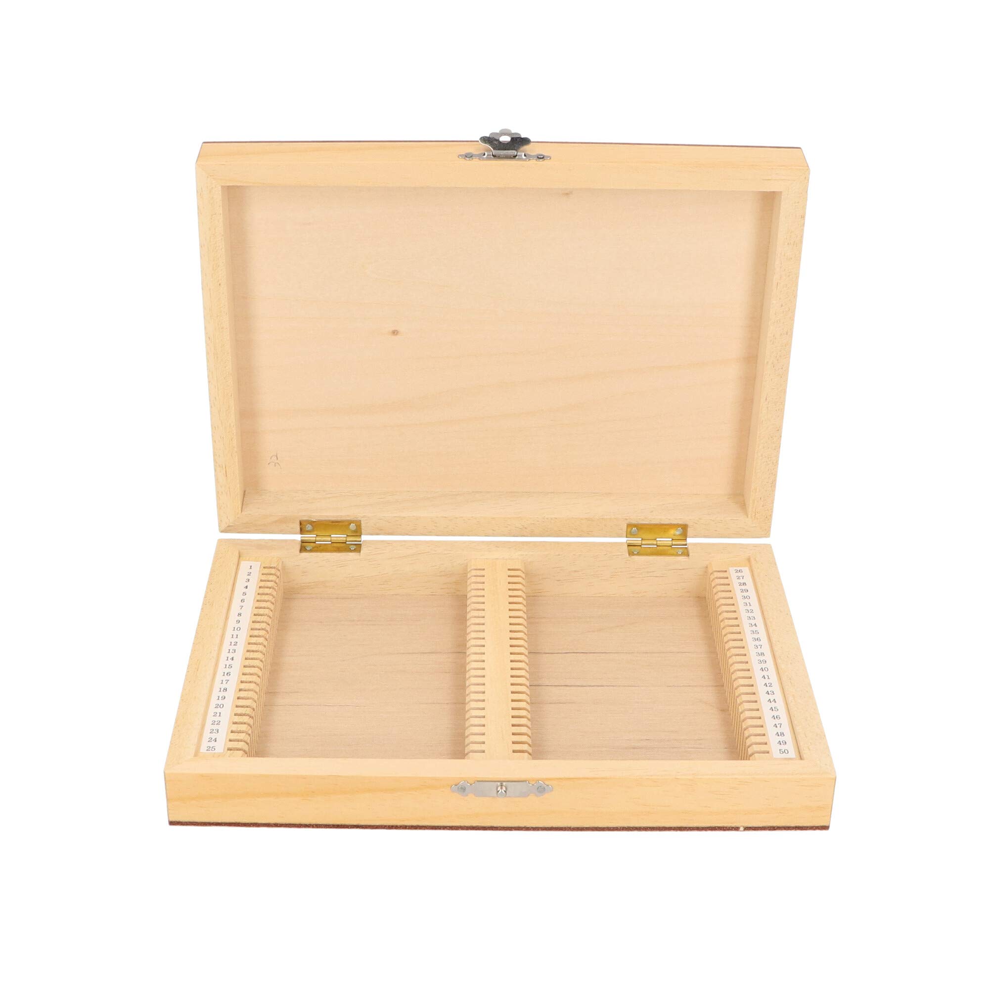 Amazon.co.jp: プレパラート標本箱 木製 M-50 50枚用 : 家電＆カメラ