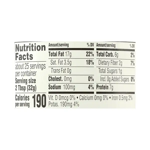 365 Everyday Value, Organic Creamy Peanut Butter Spread Unsweetened, 28 Oz 3