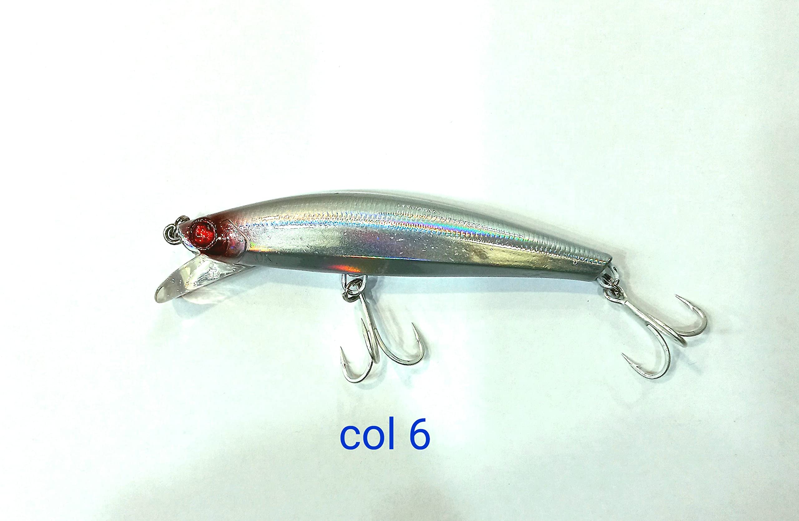 OAKURA HYDRUS SINKING LURE SPANISH MACKEREL SILVER COL:6#