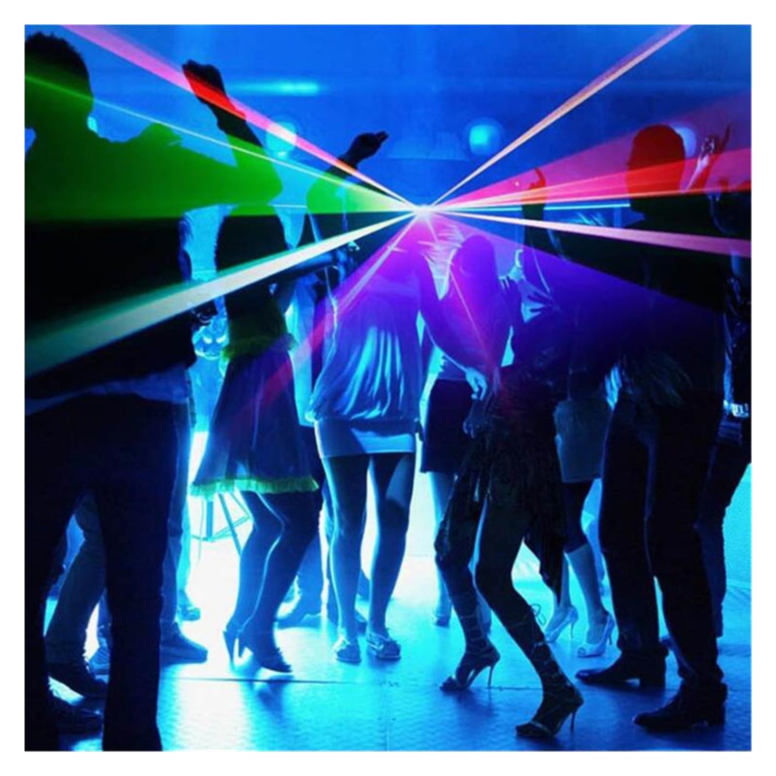 500mw RGB Beam Line Scanner Projector DJ Disco Stage Lighting Effect Dance Party Wedding Holiday Bar Club Luci Per feste e club(Without Remote)