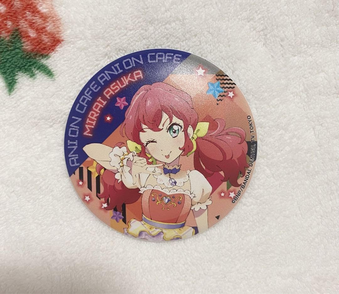 アイカツフレンズ！　缶バッジ　明日香ミライ アイカツフレンズ 缶バッジ 明日香ミライ 八景島シーパラダイス