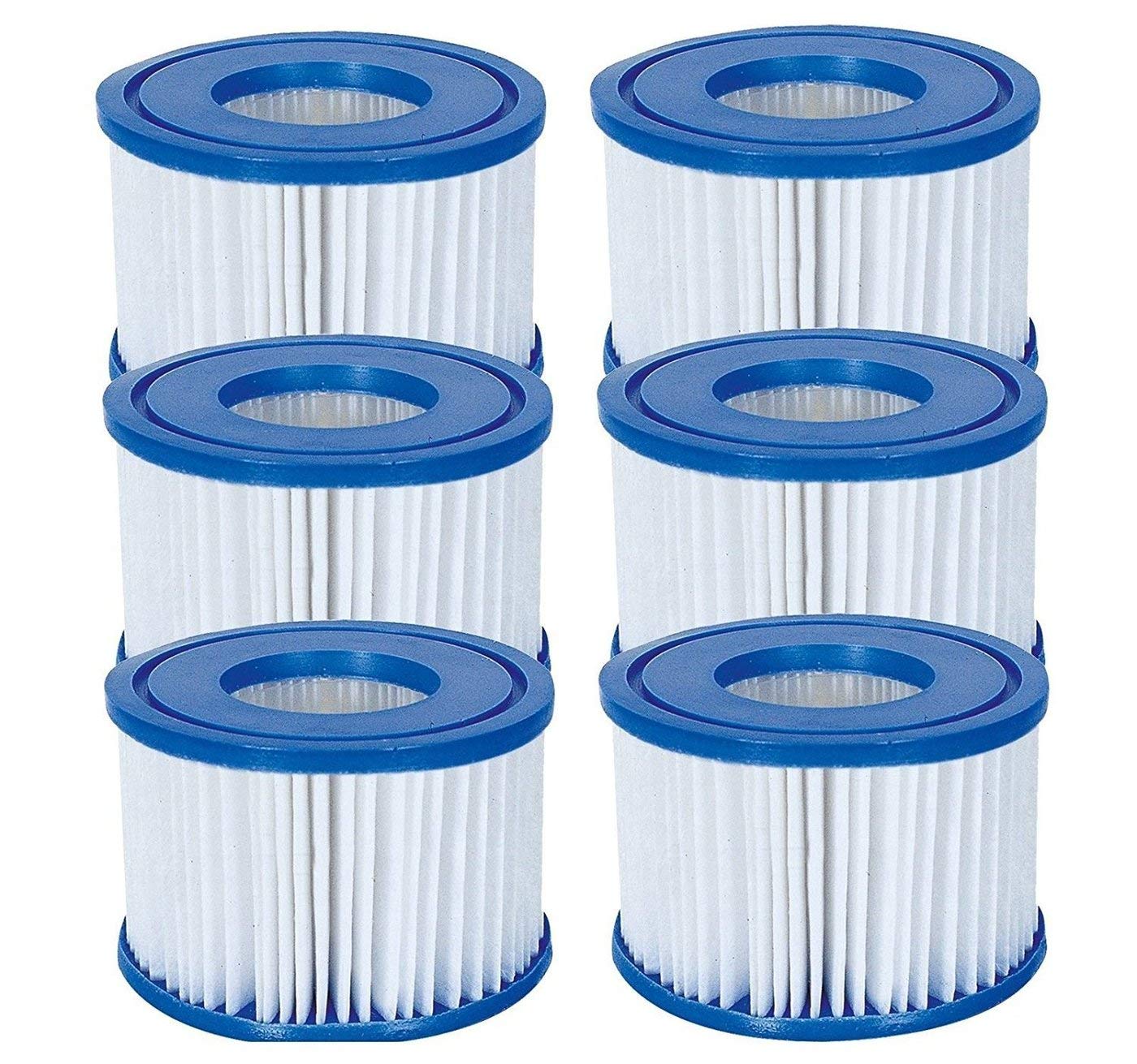 BWW BESTWAY LAYZSPA HOT TUB FILTER CARTRIDGE VI FOR ALL LAYZSPA MODELS 6 X TWIN PACK 12