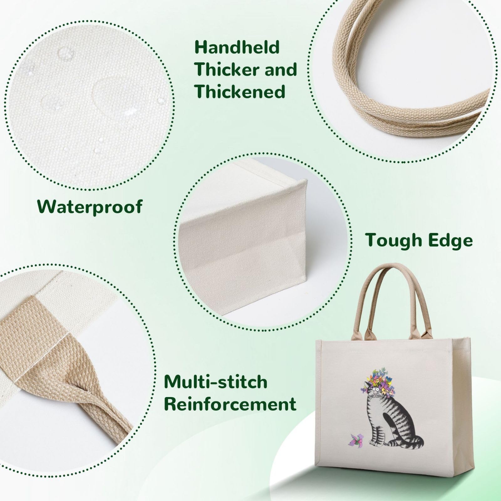 Amazon.co.jp: クリバンキャット 悪い猫 バッグ トートバッグ 大きめ