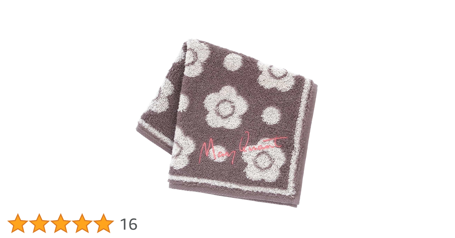 xmwさま専用出品❤ MARY QUANT (マリークヮント) タオルハンカチ レディース (ブラック