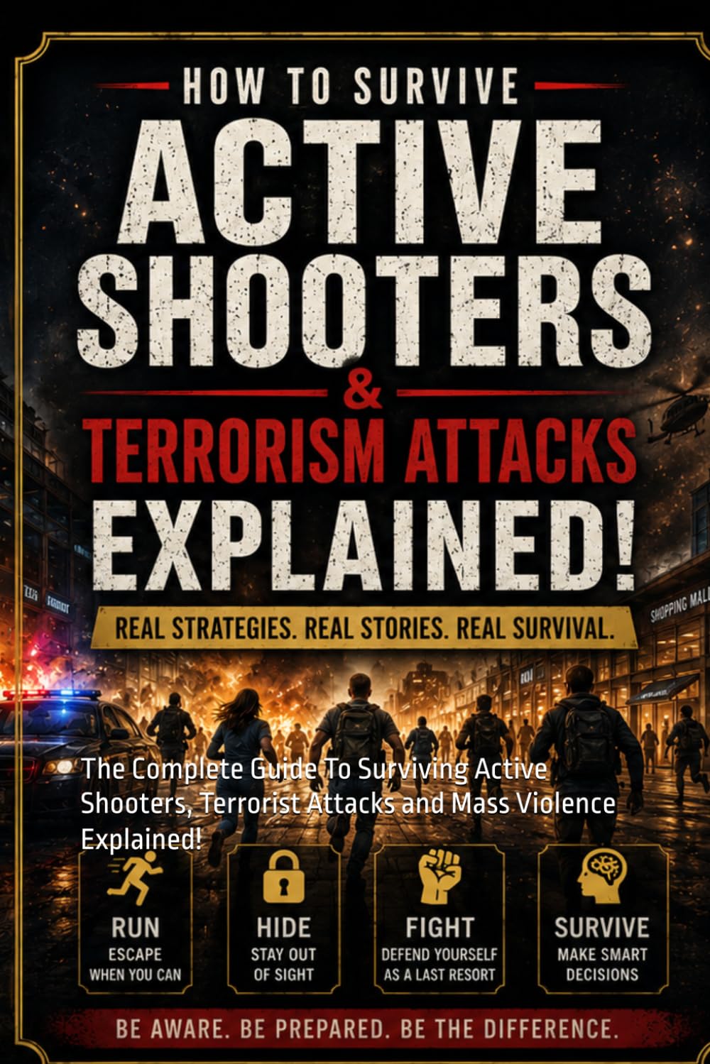 How To Survive Active Shooters And Terrorism Attacks!: The Complete Guide To Surviving Active Shooters, Terrorist Attacks and Mass Violence Explained!