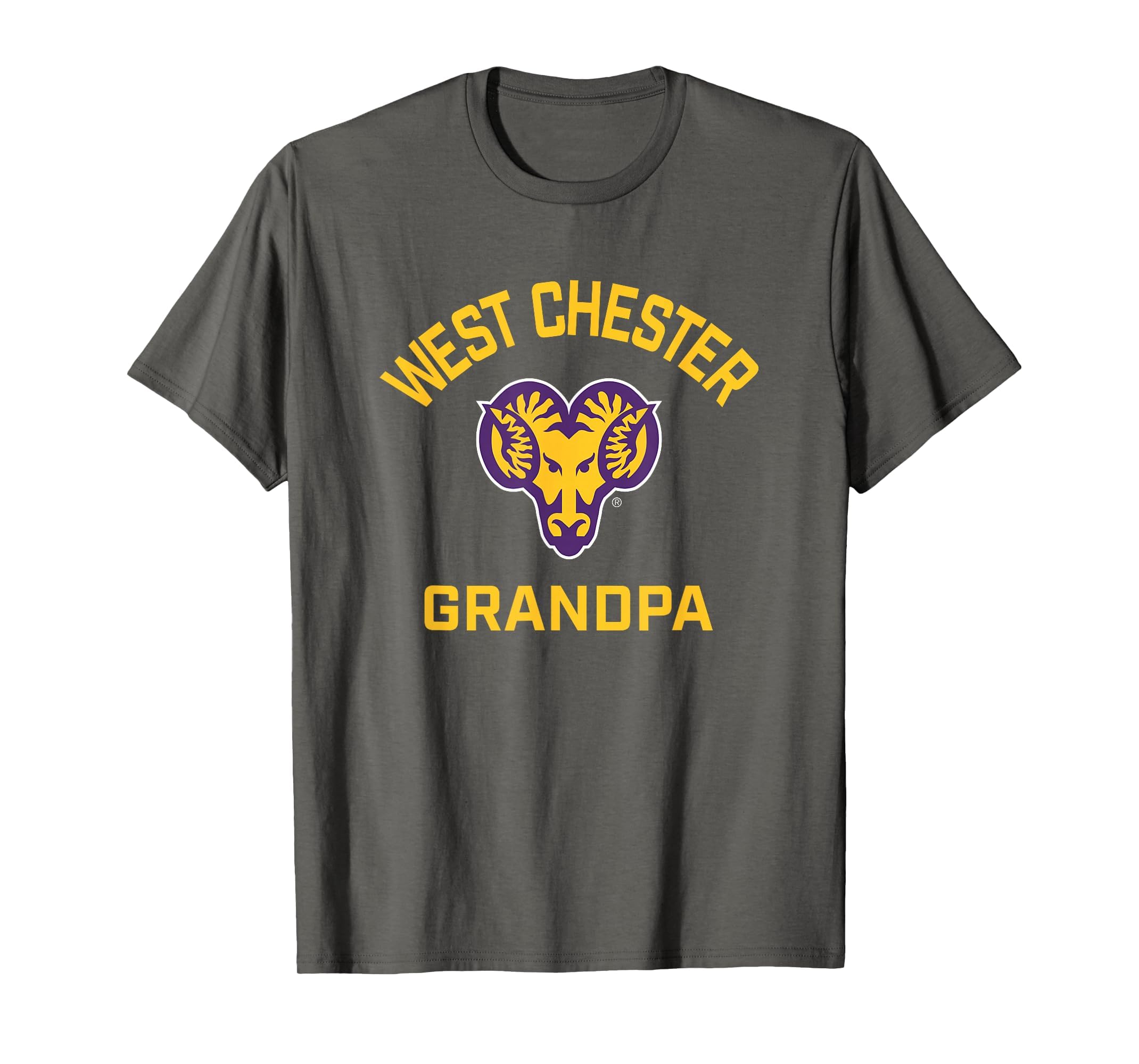 West Chester University Golden Rams Arched Grandpa T-Shirt