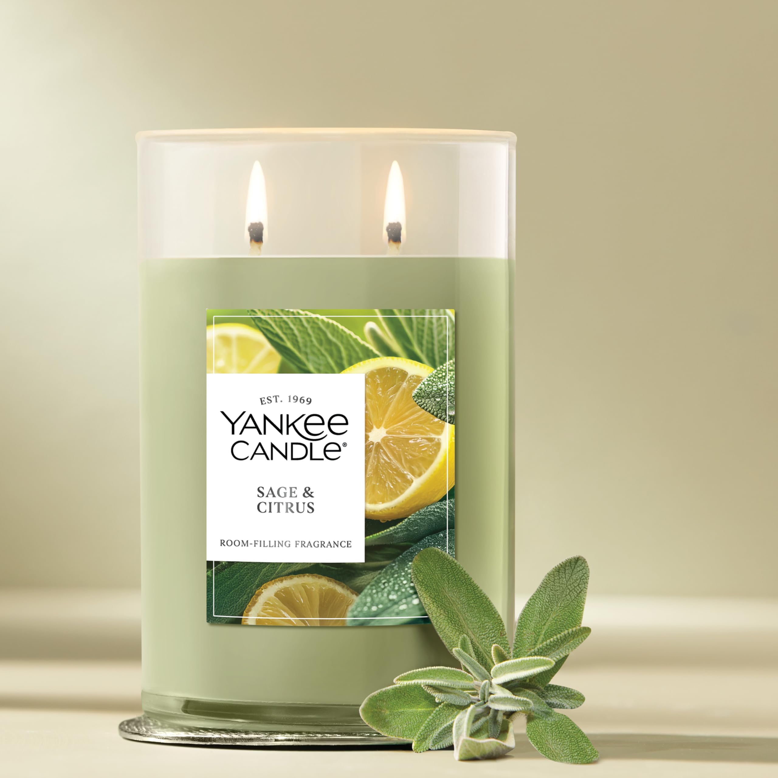 Amazon.co.jp: Yankee Candle セージ&シトラスの香り シグネチャー 20