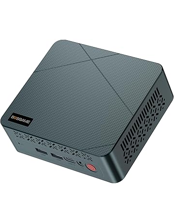 BOSGAME E2 Mini PC Ryzen 5 3550H Processor(4C/8T, Up to 3.7 Ghz) 16GB RAM 512GB NVMe SSD Mini Desktop Computers, Type-C, Dual HDMI 2.0, RJ45 LAN, Wi-Fi5/BT 5.0, for Business and Office