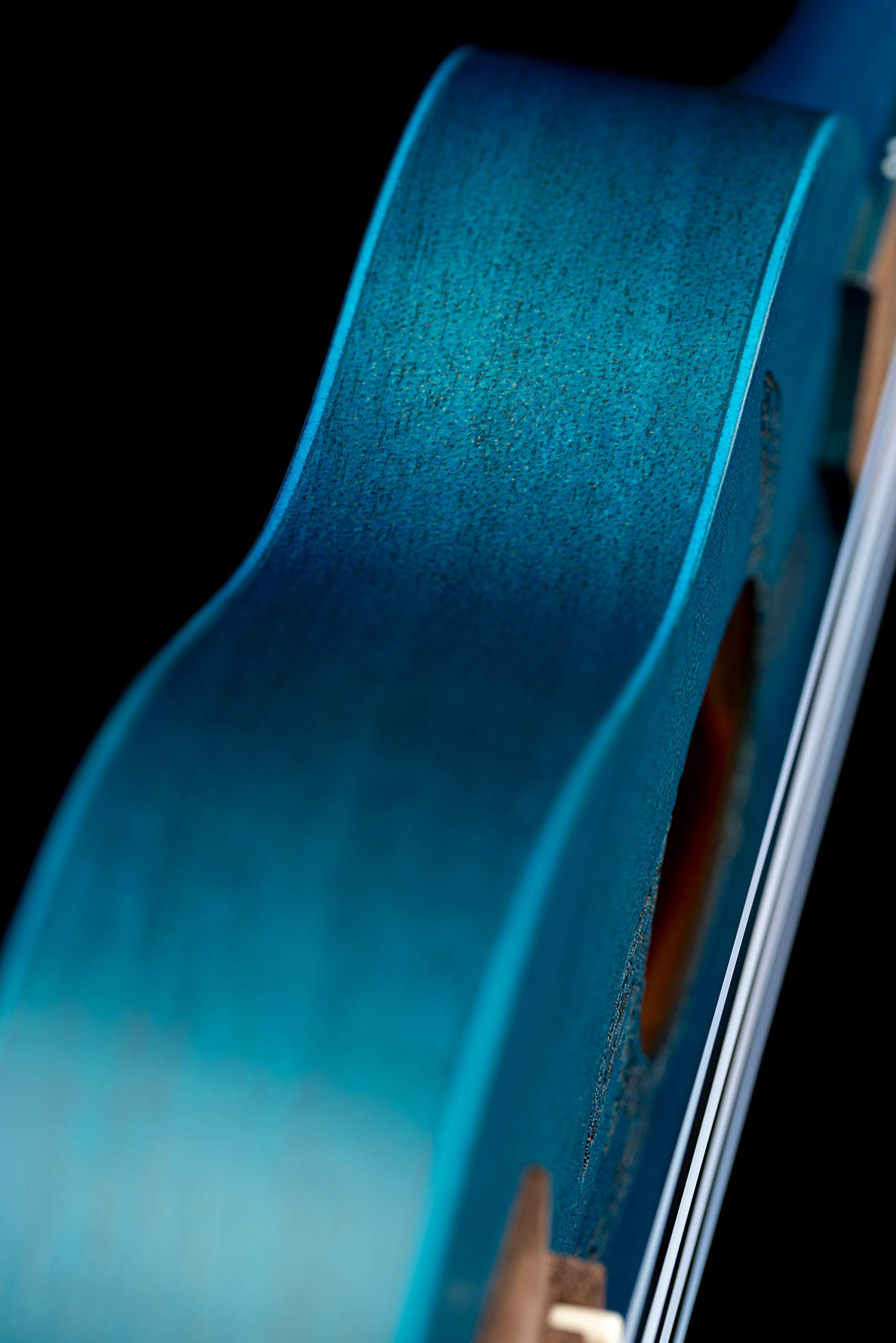Ortega Guitars Leworęczne Ukulele Sopranino – Akustyczne – Seria Keiki K1 – Okoume, Kolor Niebieski (K1-BL-L)