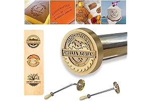 Personalized Custom Logo Wood Branding Iron For Meat